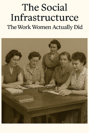 The Social Infrastructure: The Work Women Actually Did